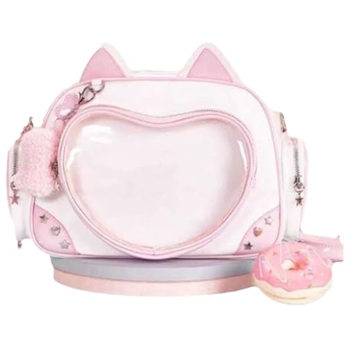 Sac à dos Ita chat porte-pins kawaii avec bretelles réglables Y2K