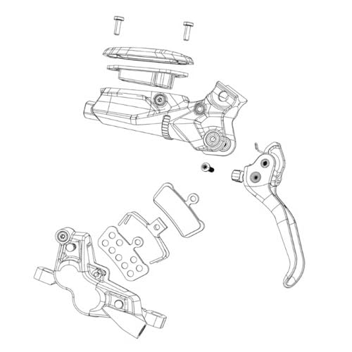 Sram Lever Clamp-2031042520 Lever Clamp Black One Size