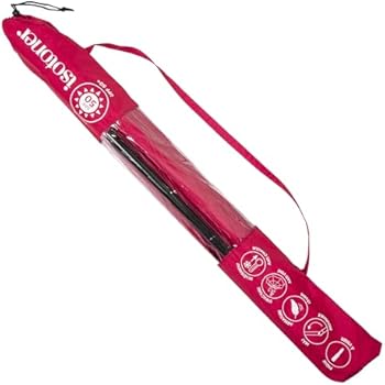 Isotoner Strandparasol, zeer sterk, bescherming tegen wind en uv, upf