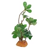 UTHCLO 爬虫類登り枝付きフェイクグリーン植物 爬虫類水槽装飾用 假绿草植物 休憩場所提供 飼育環境快適化 テラリウムおしゃれオーナメン