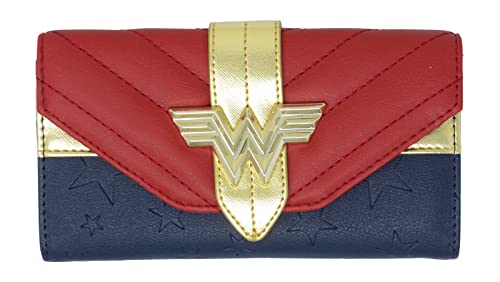 Bioworld DC Comics Wonder Woman Quilted Flap Wallet