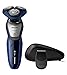 Philips AquaTouch S5600/12 - Elektrorasierer, für Nass- und Trockenrasur, Blau