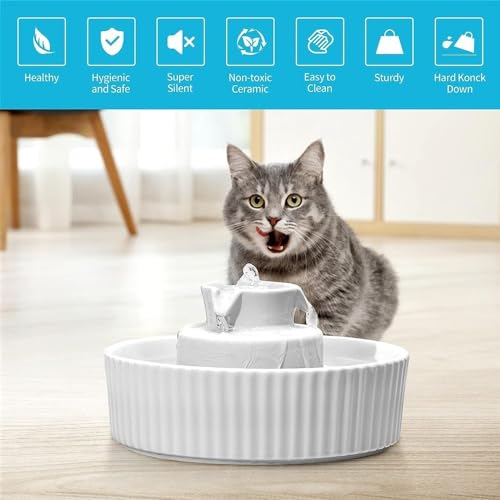 Fuente de Agua Automática para Gatos 2.1L REAGAR miniatura 6