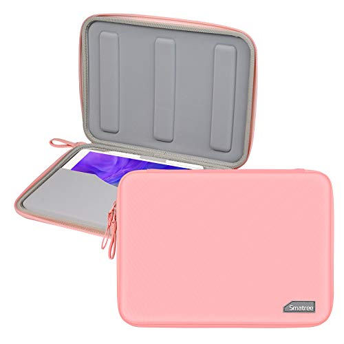 Smatree-Estuche-Rigido-para-Tableta-de-11-Pulgadas-Funda-Tablet-Maletin-para-iPad-Pro-11-Pulgadas-iPad-Air-109-Pulgadas-11-Pulgadas-Samsung-Galaxy-Tab-S7-Surface-GO-2-Rosa