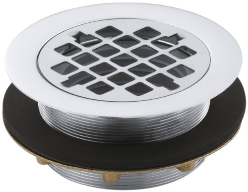 Exclusive Discount 60% Price KOHLER K-9132-CP Shower Drain, One Size, Polished Chrome