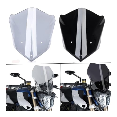 Pare-brise F800R contre la fatigue de l'air bulle déflecteur moto 2015-2020