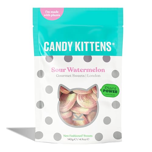 CANDY KITTENS Sour Watermelon Sweets, 140 g miniatura 1