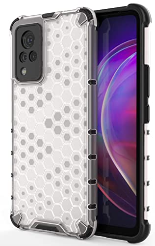 Image of Glasgow Back Case Cover Compatible with Vivo V21 5G / V21 4G (Stylish Design) - Transparent