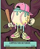 Photo Gallery baseball ice cream drip composition notebook: perfect for sports lovers and ice cream enthusiasts, ideal gift for kids, teens, and adults, 7.5x9.25 inches, 110 pages Photo Gallery baseball ice cream drip composition notebook: perfect for sports lovers and ice cream enthusiasts, ideal gift for kids, teens, and adults, 7.5x9.25 inches, 110 pages