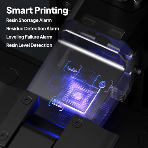 Image of ELEGOO Saturn 4 Ultra 16K Resin 3D Printer with Smart Auto Leveling, Wi-Fi Connectivity, Fast Printing Speed, and Large Build Volume High Precision MSLA 3D Printer for Professionals and Hobbyists