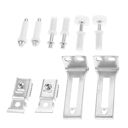 Kit de herrajes para puertas plegables bi-fold, herramienta de reparación para puertas corredizas, construcción para operación suave, fácil instalación miniatura 1