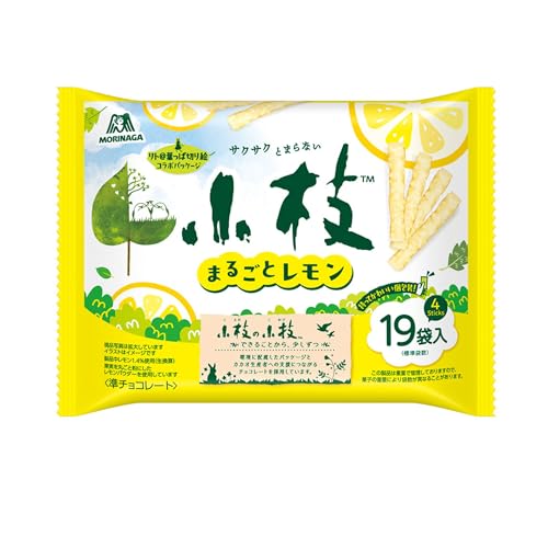 森永製菓 小枝＜まるごとレモン＞大袋 100g×14個のサムネイル