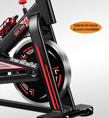 Bicicleta estática peso máximo 180 kg Clearance