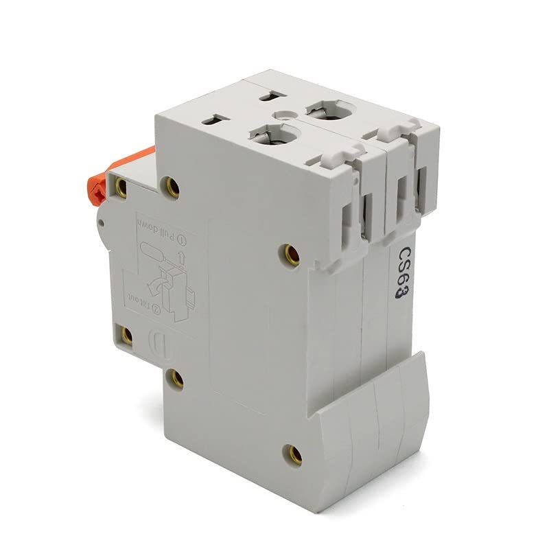 Interruttore Magnetotermico 1 Pz 1P 2P 3P 4P DC 250V-1000V Mini Circuit Breaker MCB Fusibile Sistema FV Solar Engery 3/6/10/16/20/25/32/40/50/63/80/100/125A Interruttore Magnetotermico(3,125A)