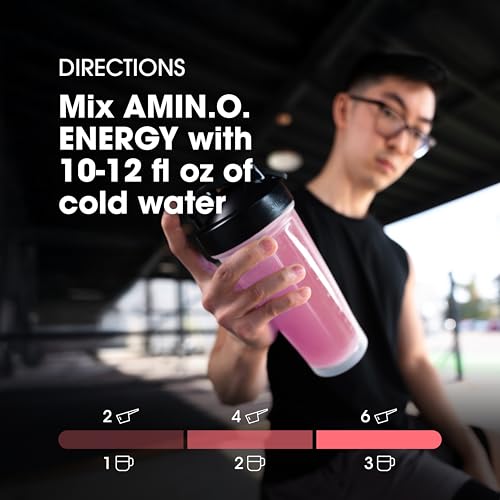 Optimum Nutrition Amino Energy Powder Plus Focus, Juicy Strawberry, 9.5 Oz - image 7