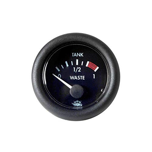 OSCULATI Indicatore acque Nere 12 V Nero