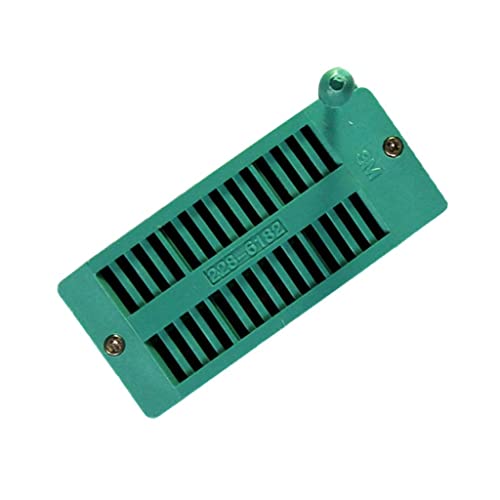 Zócalo ZIF de 28 pines y paso de 2.54mm para pruebas de circuitos integrados