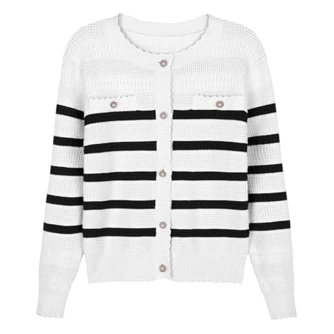 V FOR CITY Women's Chunky Cardigan Blazer Cover