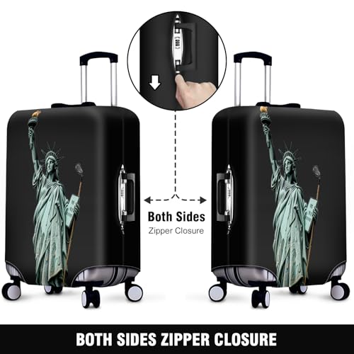 Travel Luggage Cover Suitcase Protector Scratch-Resistant Fit Not Included Suitcase American Golf S-19-21in2