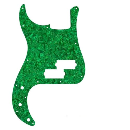エレキギターピックガード交換パーツ ギター部品エレキギターピックガード - 左利き用 Fd 標準 P ベースギターピックガードスクラッチプレート(4Ply8)