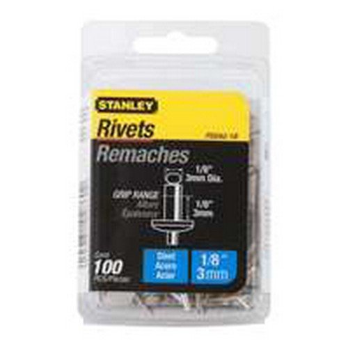 RIVET STEEL 1/8" 100PC