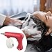 Kokiya Foam Machine Professional Hot Lather Machine Cold and Hot Perm Convenient Reusable Lather Maker Charging for Salon Household, red 300ml
