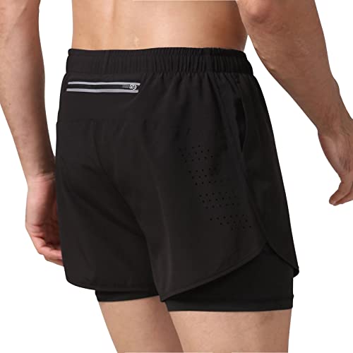 Recopilación de Pantalones cortos deportivos para Hombre del mes. 50 LECOONMX Shorts Hombre Deportivos 2 en 1 Pantalones Cortos de Baloncesto de Secado Rápido con Forro de Bolsillo Incorporado para Correr