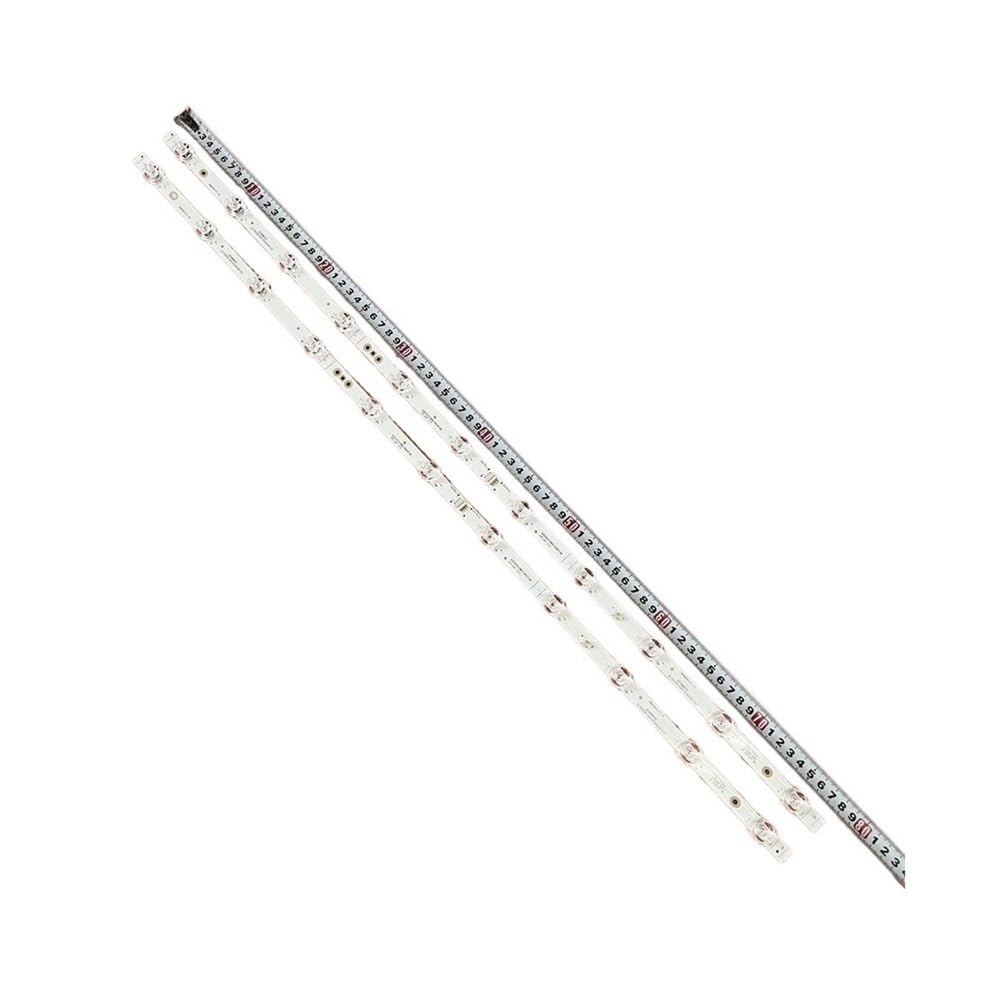 Fefhfkzczz 2Pcs For 1 Tv Led Backlight Strip 11Led Fit For Hisense For 43U5069 43Ae7000f 43A7100f 43A7300f 43A7500f 43A7100ftuk(2Pcs For 1 Tv)
