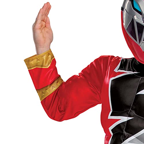 Disfraz Completo Red Ranger Dino Fury para Niños miniatura 4