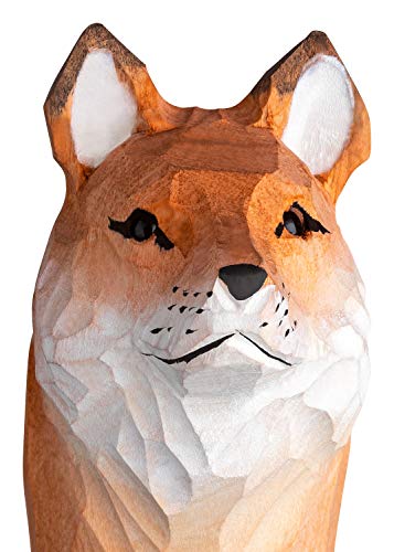 your castle 3 Wall Hooks/Coat Hooks, Made of Wood, Forest Animals: Deer, Fox and Rabbit, with Metal Hooks Handmade - Image 2