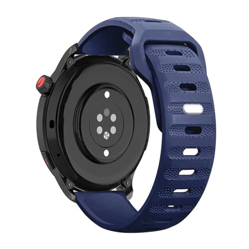FKMBD 20mm 22mm �V���R���X�g���b�v Samsung Galaxy Watch 6/5/4 44mm 40mm 6/4Classic 43mm 47mm�o���h�u���X���b�g Huawei Watch GT3 4Pro�E�H�b�`�o���h�p(�~�b�h�i�C
