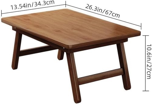 Table basse pliante japonaise compacte pour optimiser les petits salons