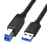 プリンターケーブル USBケーブル abタイプ プリンター配線 0.5M Epson Canon Brother HPなどの複合機 スキャナー ファックス機 コピー機に対応 金メッキコネクタ