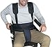 Gar Medical Cinturón de Peto de Tira para Silla de Ruedas, Sujeción Silla de Ruedas, 3 puntos de anclaje, Tiras con almohadilla en hombros.