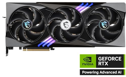 Image of msi Gaming RTX 5090 32G Gaming Trio OC Graphics Card (32GB GDDR7, 512-bit, Extreme Performance: 2497 MHz, DisplayPort x3 2.1a, HDMI 2.1b, NVIDIA Blackwell Architecture)