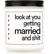 BaubleDazz Funny Wedding Gifts, Bachelorette Gifts for Bride, Bridal Shower Gift for Bride- 7oz L...