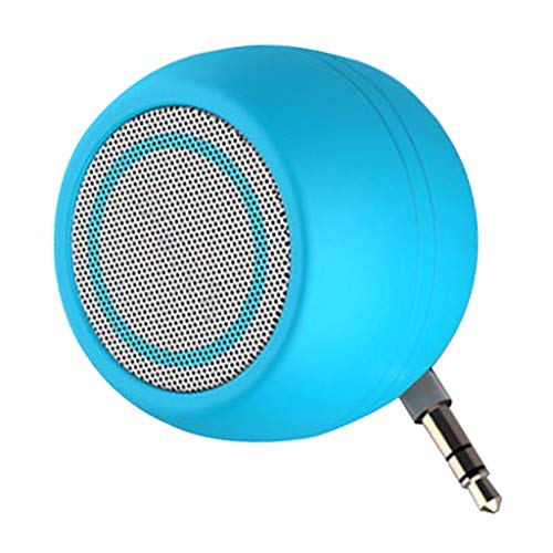 LOVIVER Mini Alto-falante Portátil 3W 3,5mm AUX Jack Music Player De áudio - Azul
