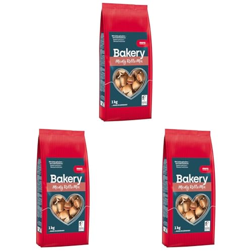 Mera Bakery Meaty Rolls Mix 1 kg (Paquete de 3)