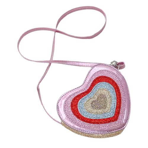 Sac Bandoulière Cœur Pailleté : Le Cadeau d'Anniversaire Parfait pour Enfant
