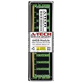 A-Tech 64GB DDR4 2666MHz PC4-21300 ECC LRDIMM 4Rx4 (4DRx4) Quad Rank 1.2V Load Reduced DIMM 288-Pin Server RAM Memory Upgrade Module (A-Tech Enterprise Series)