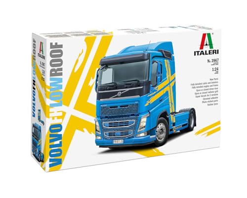 Maquette de camion Volvo Fh Low Roof Italeri 3967 réplique miniature 1:24 en kit plastique à monter