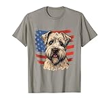 Patriotic Soft-Coated Wheaten Terrier Dog Tees