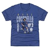 500 LEVEL Marc Cucurella Chelsea FC Outline Number Youth Shirt (Tri Royal, 14-16Y X-Large)