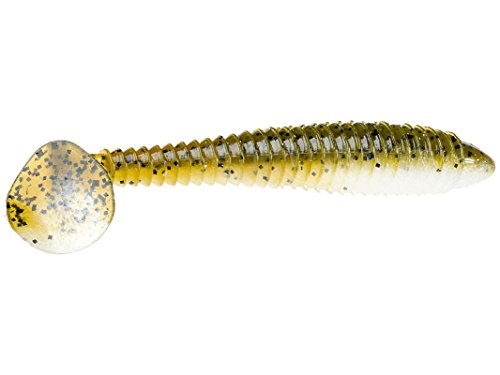 Strike King Rage Swimmer 3 3/4"" / Green Pumpkin Pearl Belly (Rgsw334-47) #TOP4
