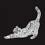 Black Premium. Katzen. Ausmalen, Aufhängen, Verschenken.: Ausmalen, Aufhängen, Verschenken.