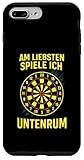 Einfache Installation Am Liebsten Spiele Ich Untenrum - Dart Dartspieler Hülle für iPhone 7 Plus/8 Plus