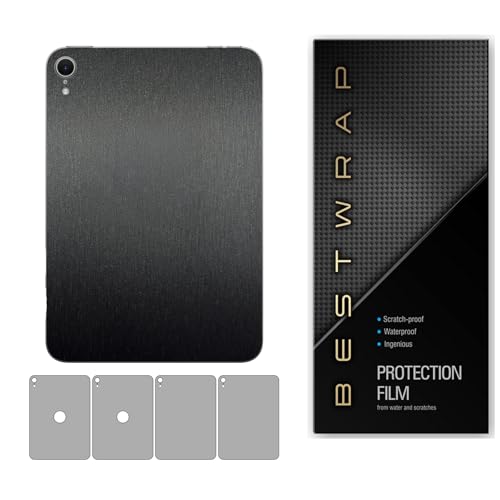 BESTWRAP iPad mini ��6���� ��7���� 8.3�C���`���� 4�� �w�ʕی� �X�L�� �t�B���� (�w�A���C���u���b�N, iPad mini 6)