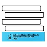 Replacement Gaskets (4 Foam Gaskets) for FoodSaver - Fits FM2000, FM2010, FM2100, GM2050, GM2150 Series Vacuum Sealers (Replaces FoodSaver Item 176870-000-000) by OutOfAir
