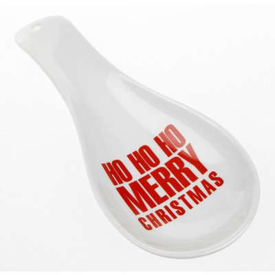 Christmas Design Spoon Rest Ho Ho Ho Merry Christmas Design