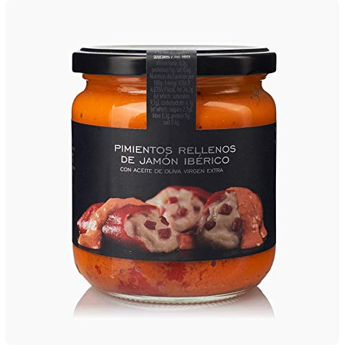 Pimientos Rellenos de Jamón Ibérico con AOVE